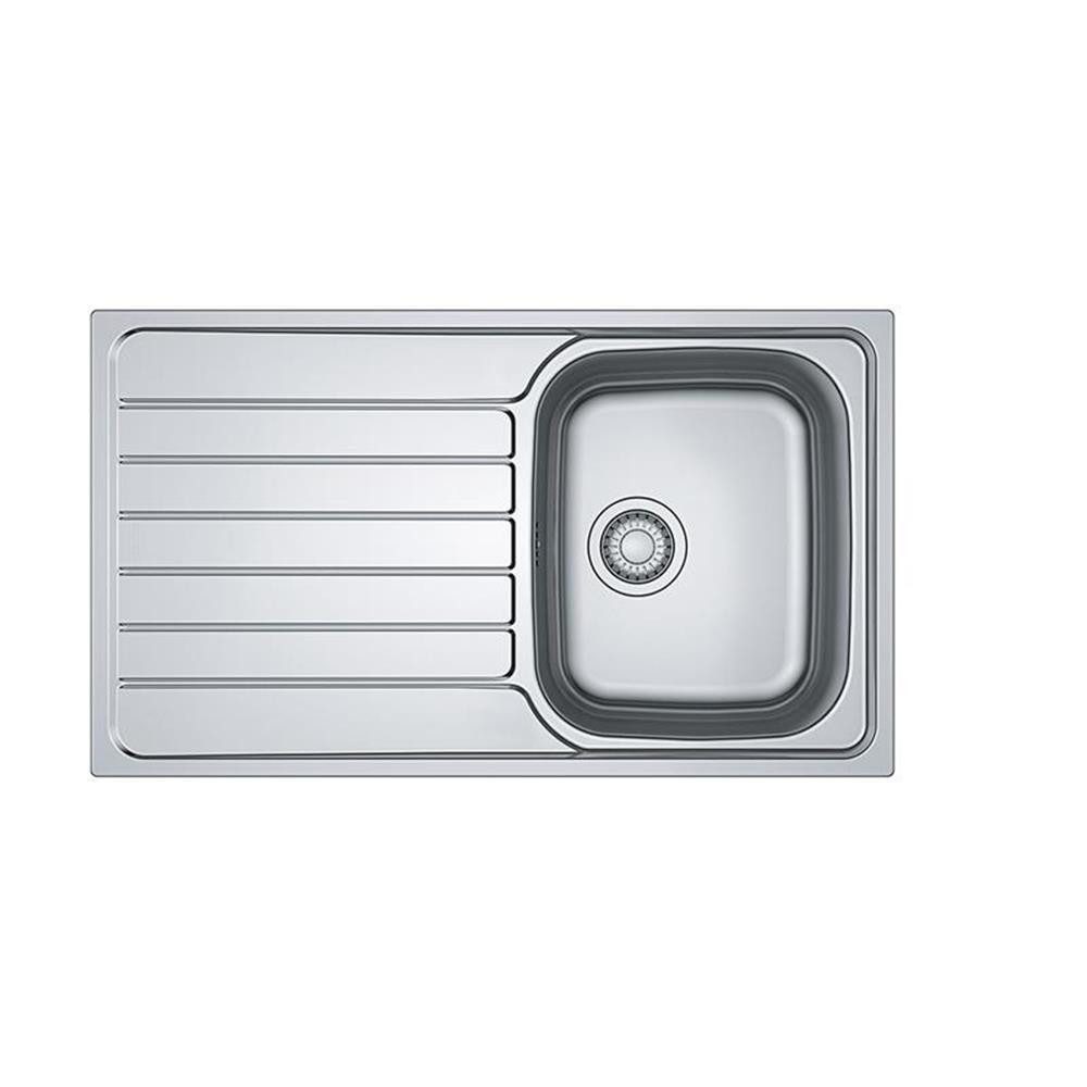 FRANKE Edelstahlspüle Spark, SKL 611-86 Edelstahl Leinen, 86/50 cm