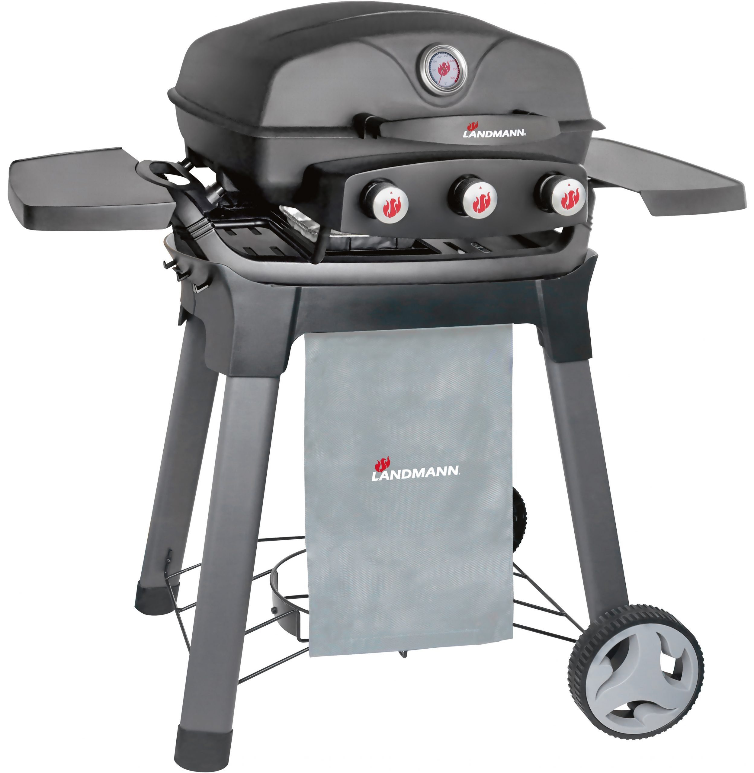 LANDMANN Camping-Gasgrill Landmann Pantera 3.0 Gasgrill 132 x 70 x 108cm