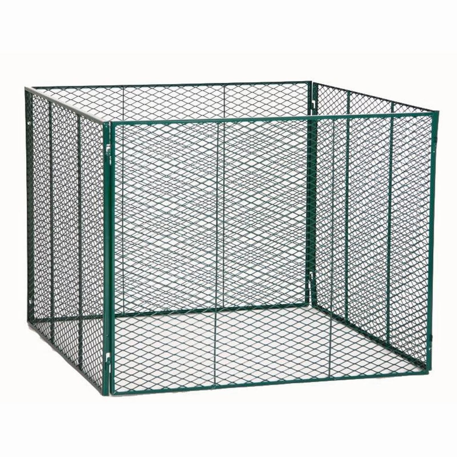 BRISTA Thermokomposter Komposter grün verzinkt 100 x 100 x 80 cm