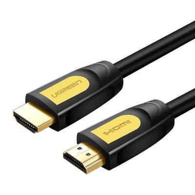 UGREEN Kabel HDMI Kabel 4K 60 Hz 2 m Videokabel Adapter Schwarz-Gelb HDMI-Kabel, (200 cm)