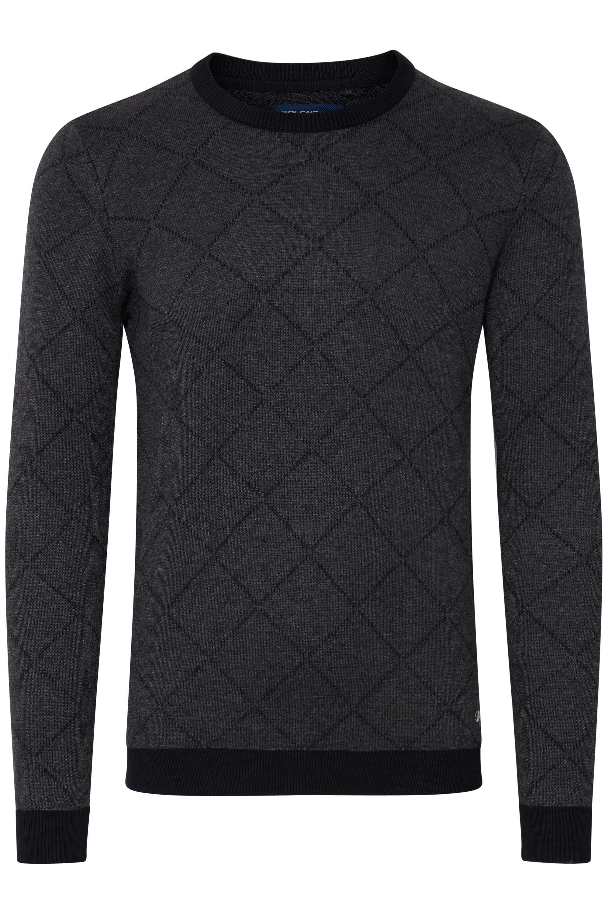 Blend Rundhalspullover BHNison Feinstrick Pullover mit günstig online kaufen