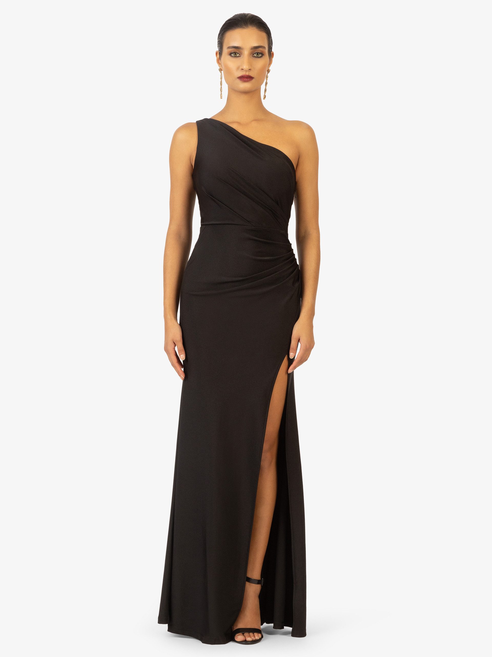 Kraimod Abendkleid mit Drapierung und One-Shoulder-Design günstig online kaufen