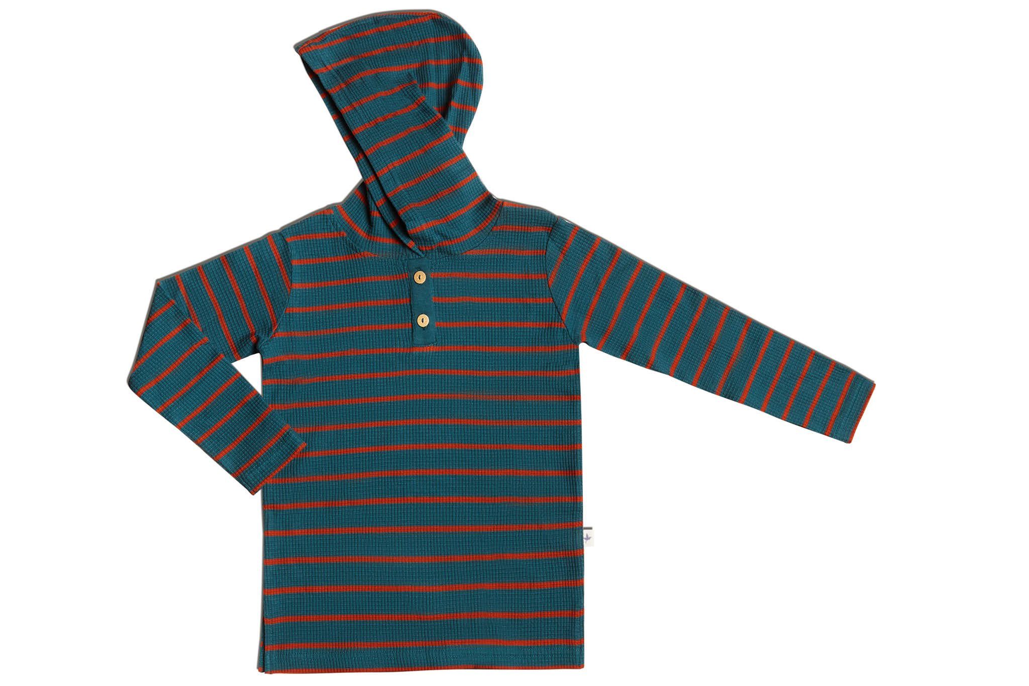 Kapuzenshirt Waffel Kapuzenshirt