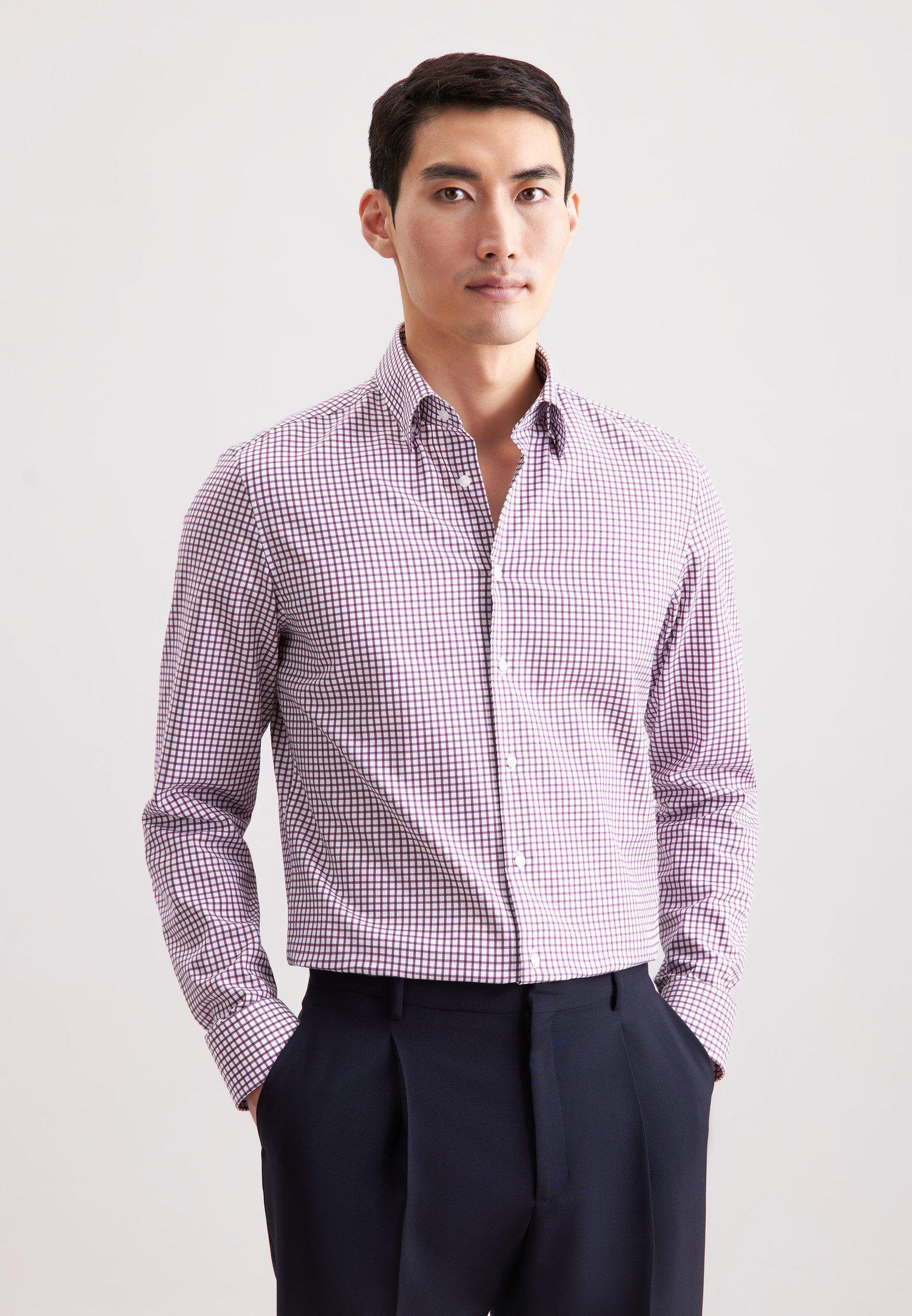 seidensticker Businesshemd Schwarze Rose Slim 1/1 günstig online kaufen