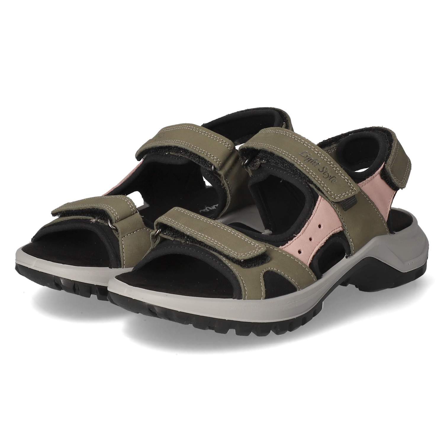Beliana Beliana 75891030423013 Damen Rauleder gruen Sandalette
