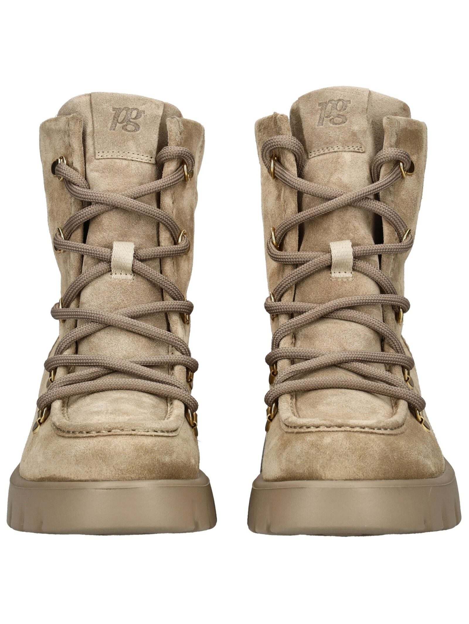 Paul Green Paul Green Stiefelette Veloursleder Schnürstiefelette
