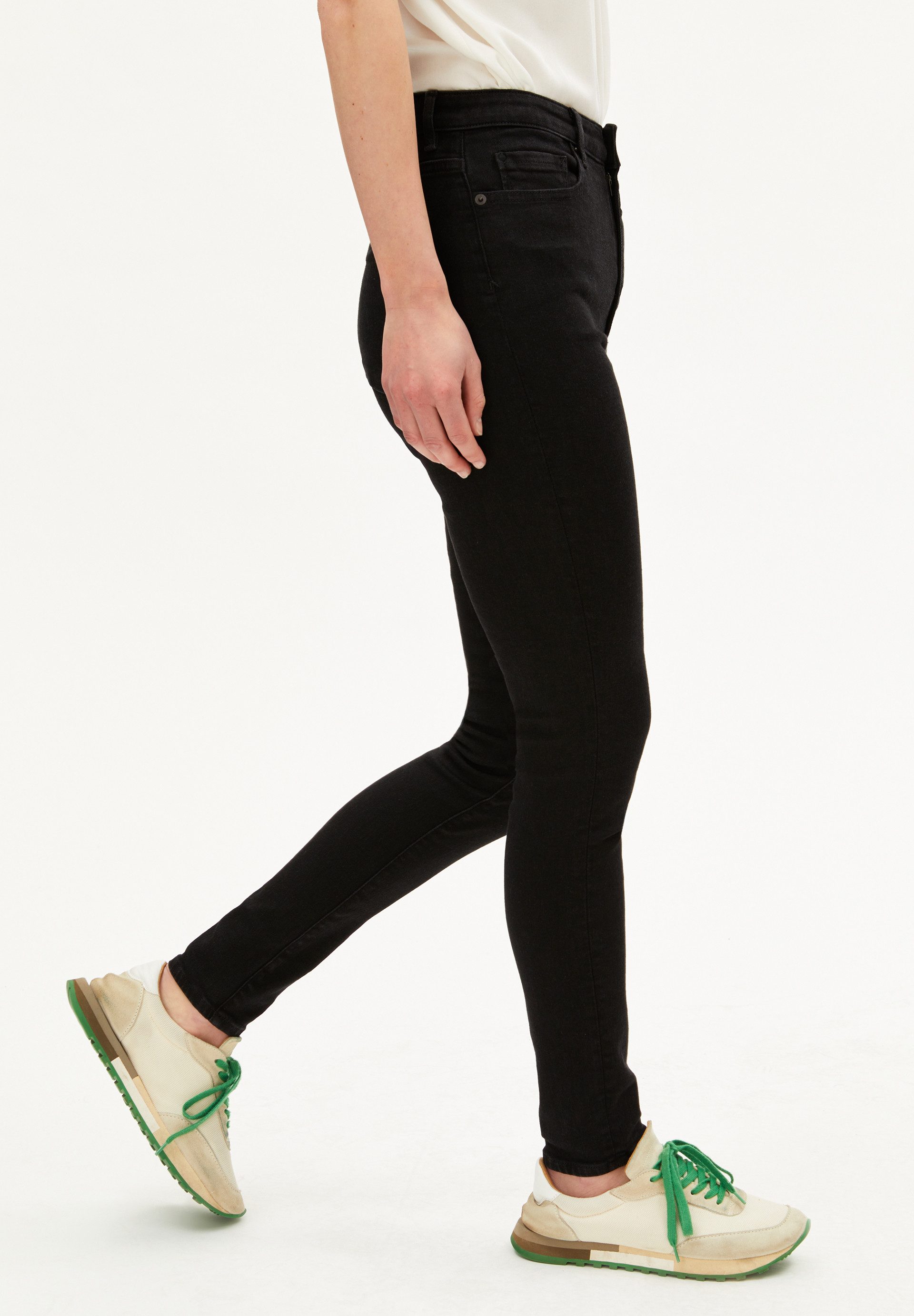 Armedangels Skinny-fit-Jeans INGAA (X-Stretch) High waist