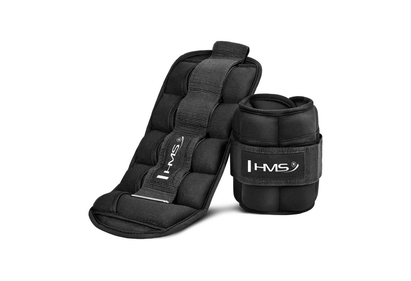 HMS Trainingshilfe Gewichtsmanschetten ONK02 (für Knöchel und Handgelenk) - 1 Set 2x1kg