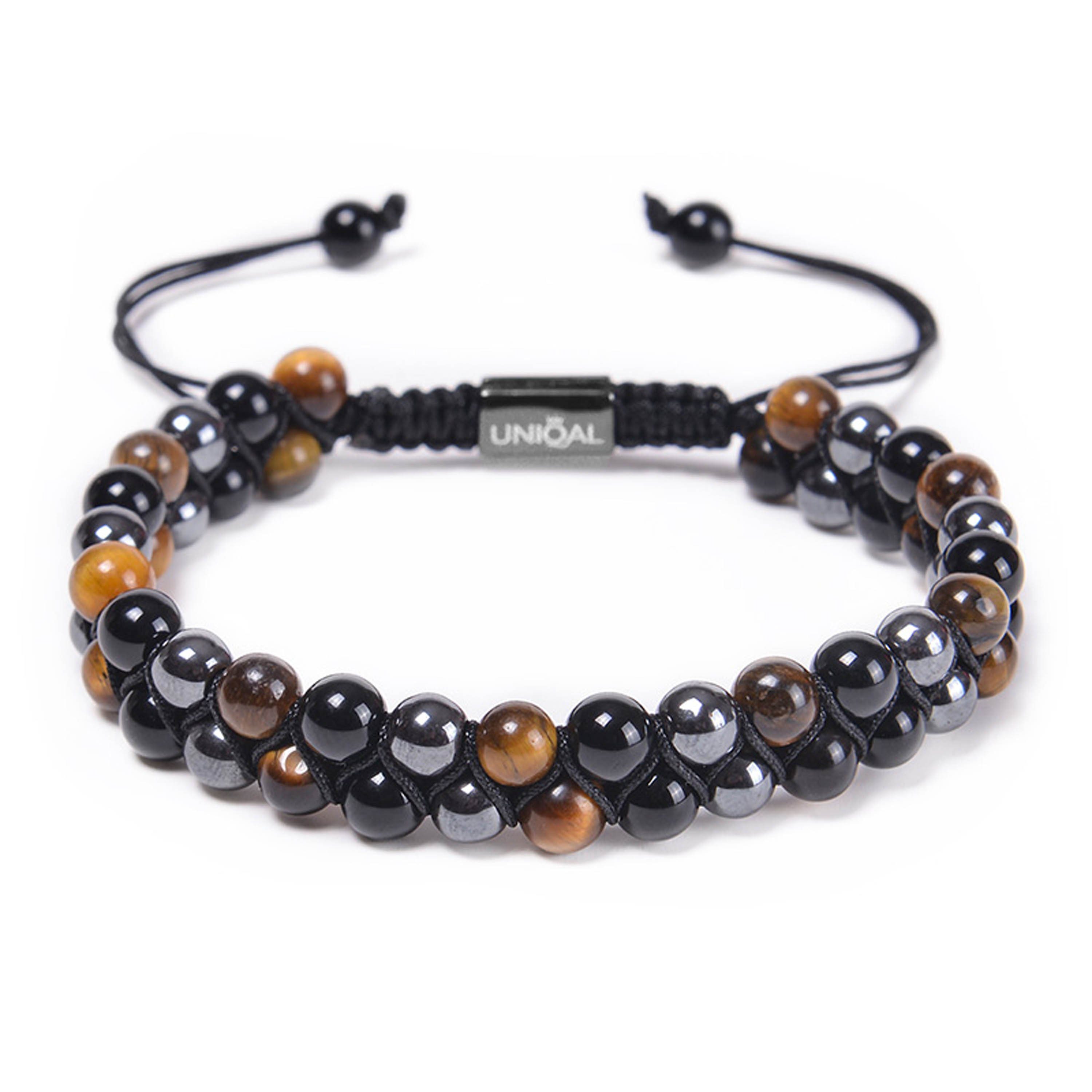 UNIQAL.de Perlenarmband Perlenrmband "UNIQAL" Naturstein, Heilstein, günstig online kaufen