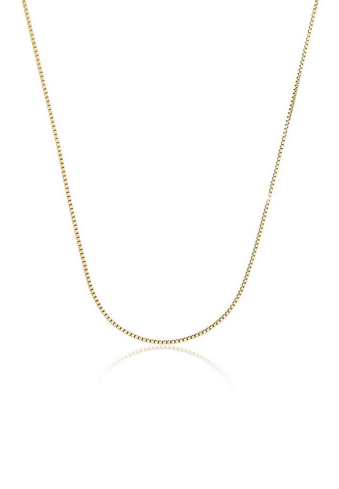 Elli Premium Kette Mit Anhanger Venezia 4 Kantig In Gelbgold 333 Basic Kette Online Kaufen Otto