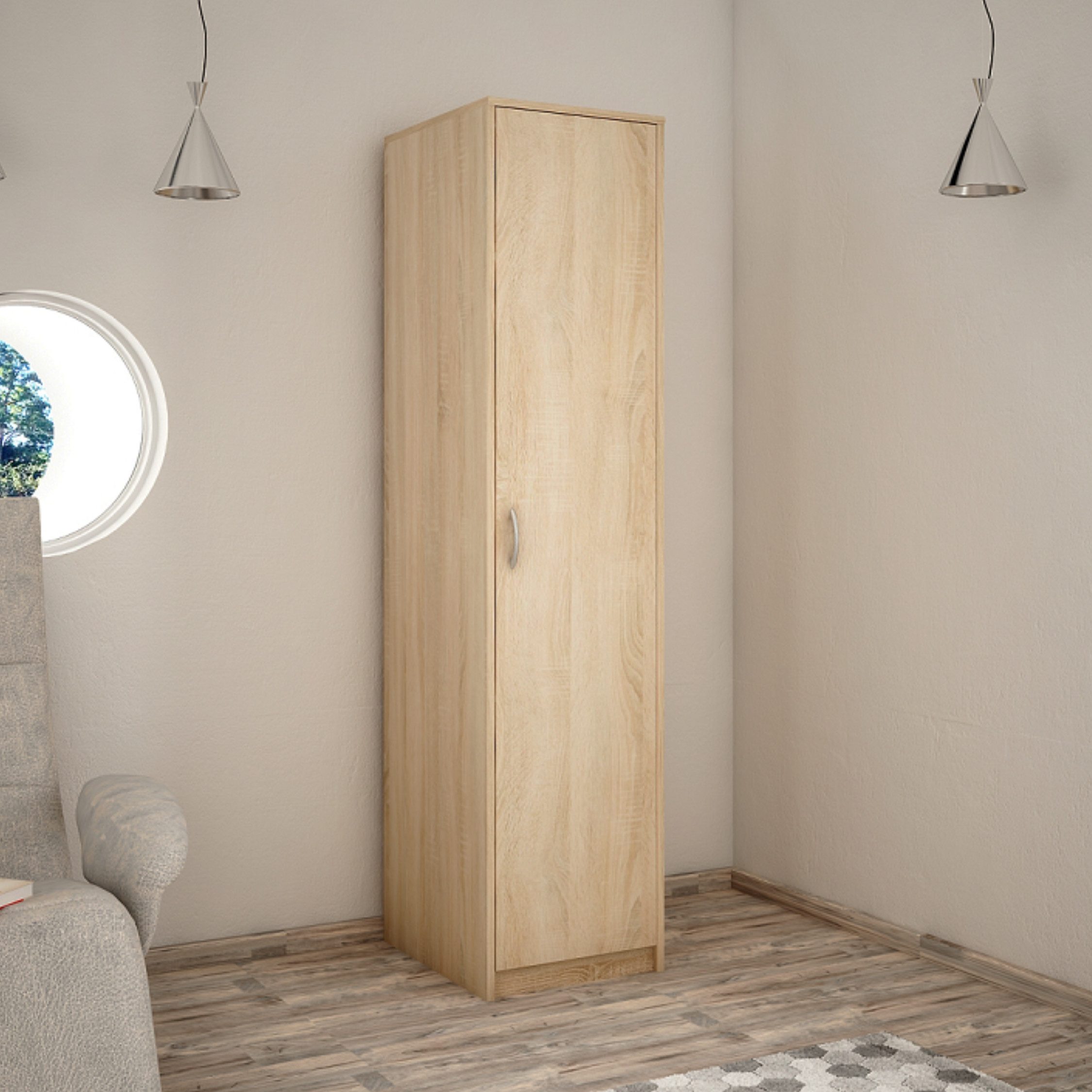 Home Collective Garderobenschrank Kleiderschrank mit 1 günstig online kaufen