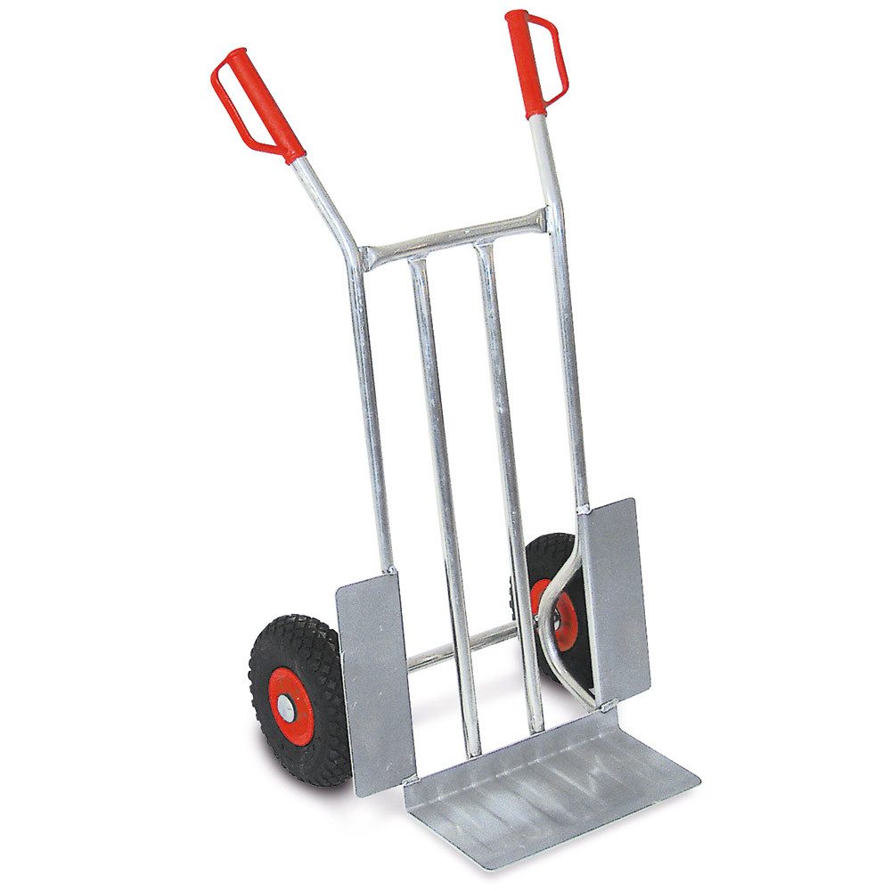 BRB-Lagertechnik Sackkarre Alu-Sackkarre, mit pannensicheren Reifen, BxTxH 570x520x1040 mm, Tragkraft 200kg
