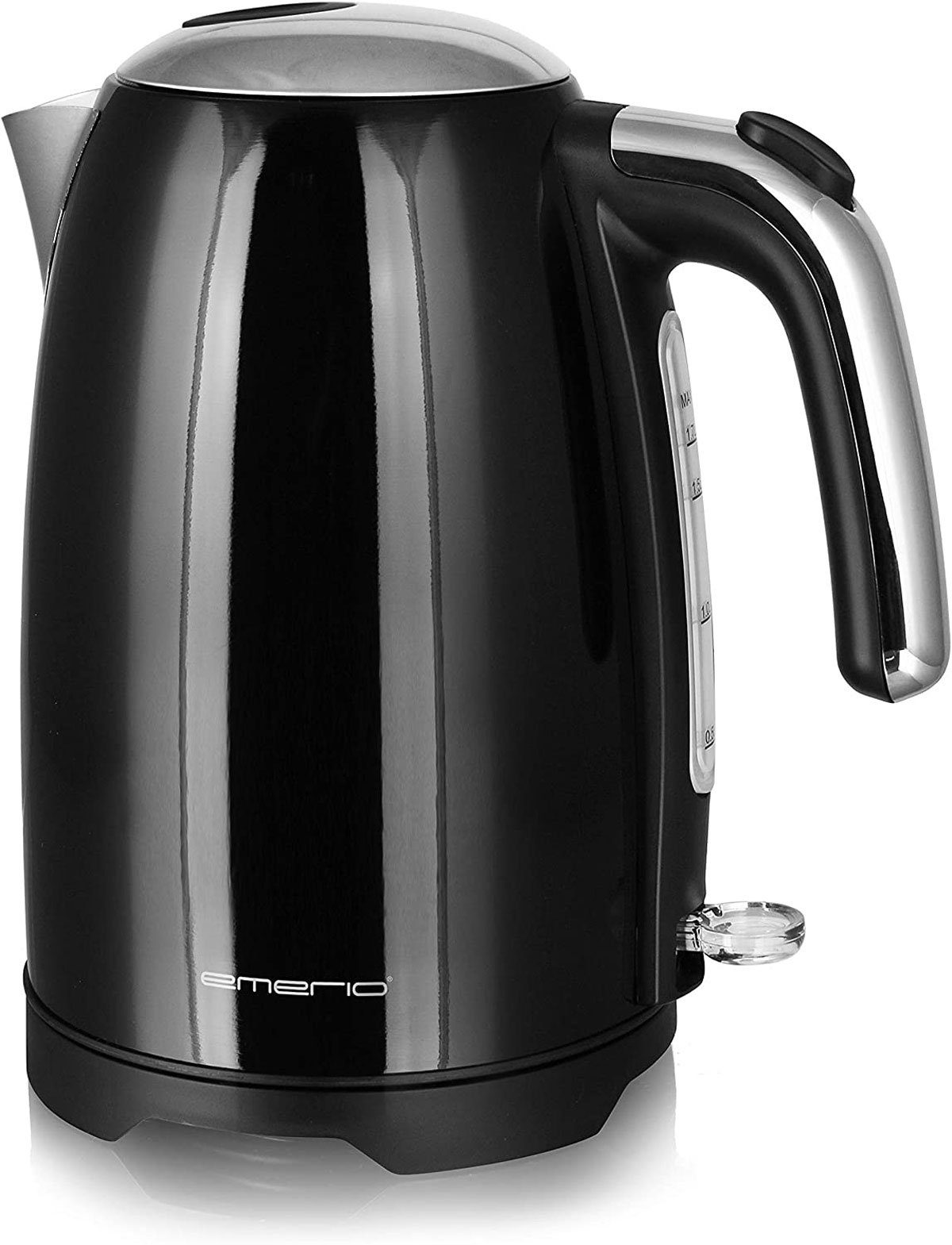 Emerio Wasserkocher WK-121591 schwarz 1,7 Liter, 2200 W