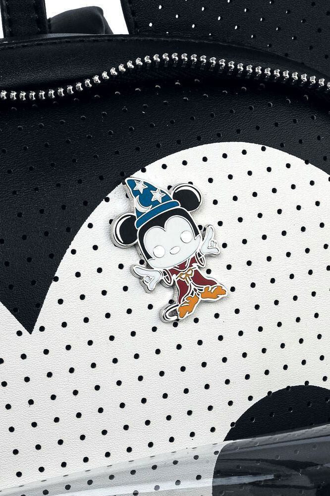 Loungefly Umhängetasche Disney POP! by Loungefly Rucksack Mickey Mouse Pin Trader Cosplay (1-tlg), Hochwertig und Detailliert