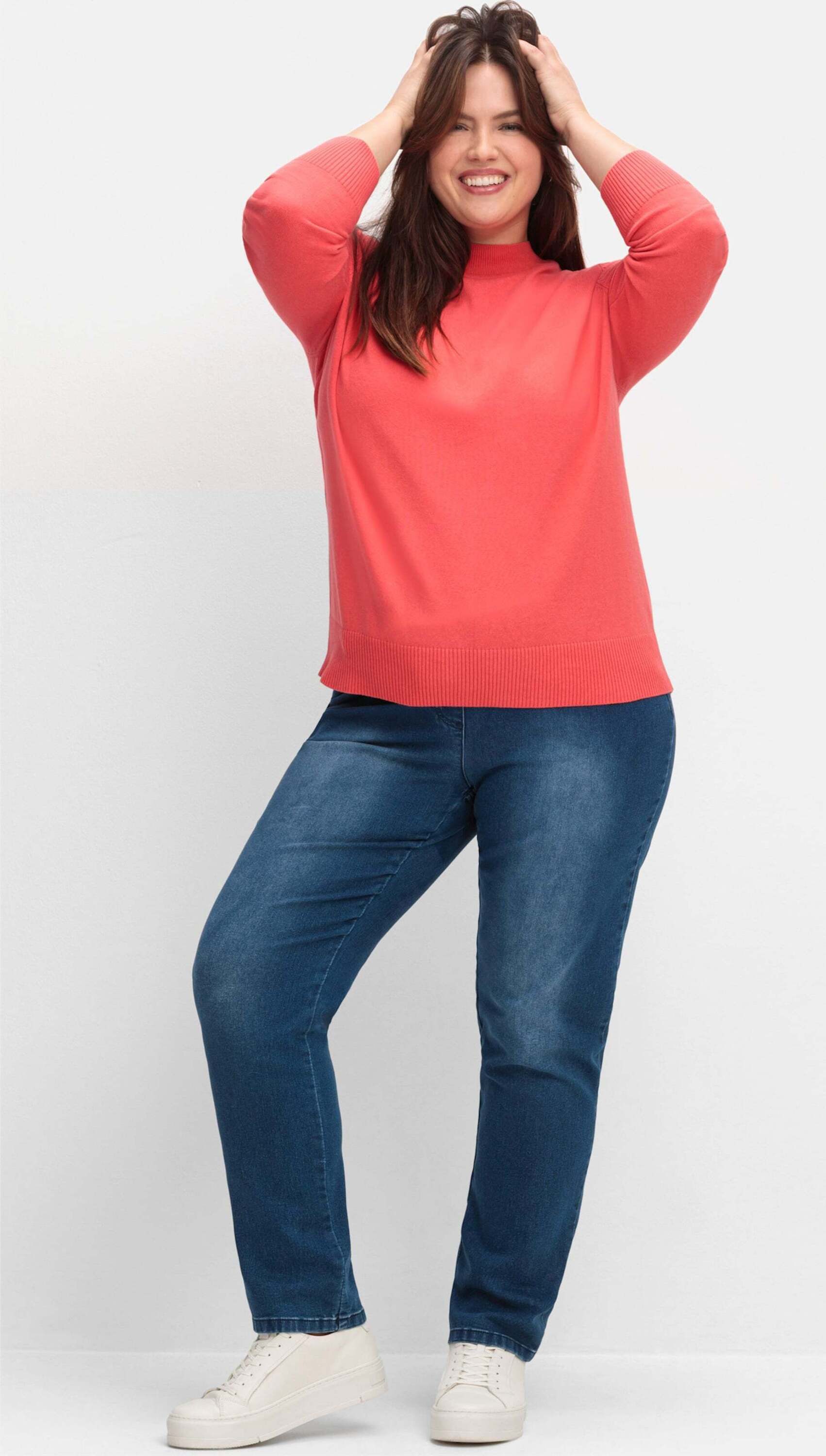 Sieh an! Strickpullover Pullover Langarm Jersey