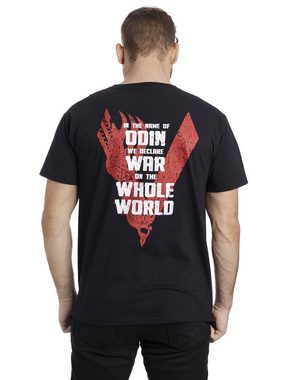Nastrovje Potsdam T-Shirt Vikings Odin Red