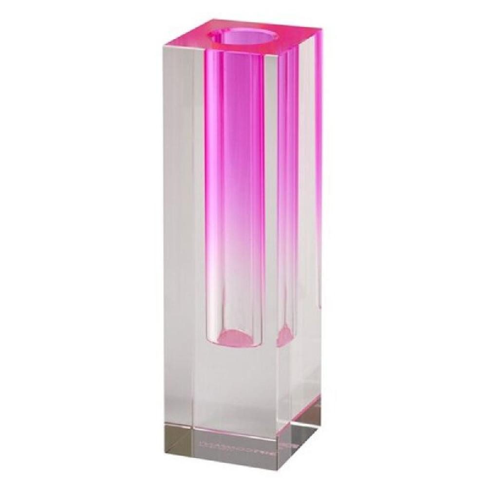 Dekovase Vase Sari Transparent/Pink (16,5cm)