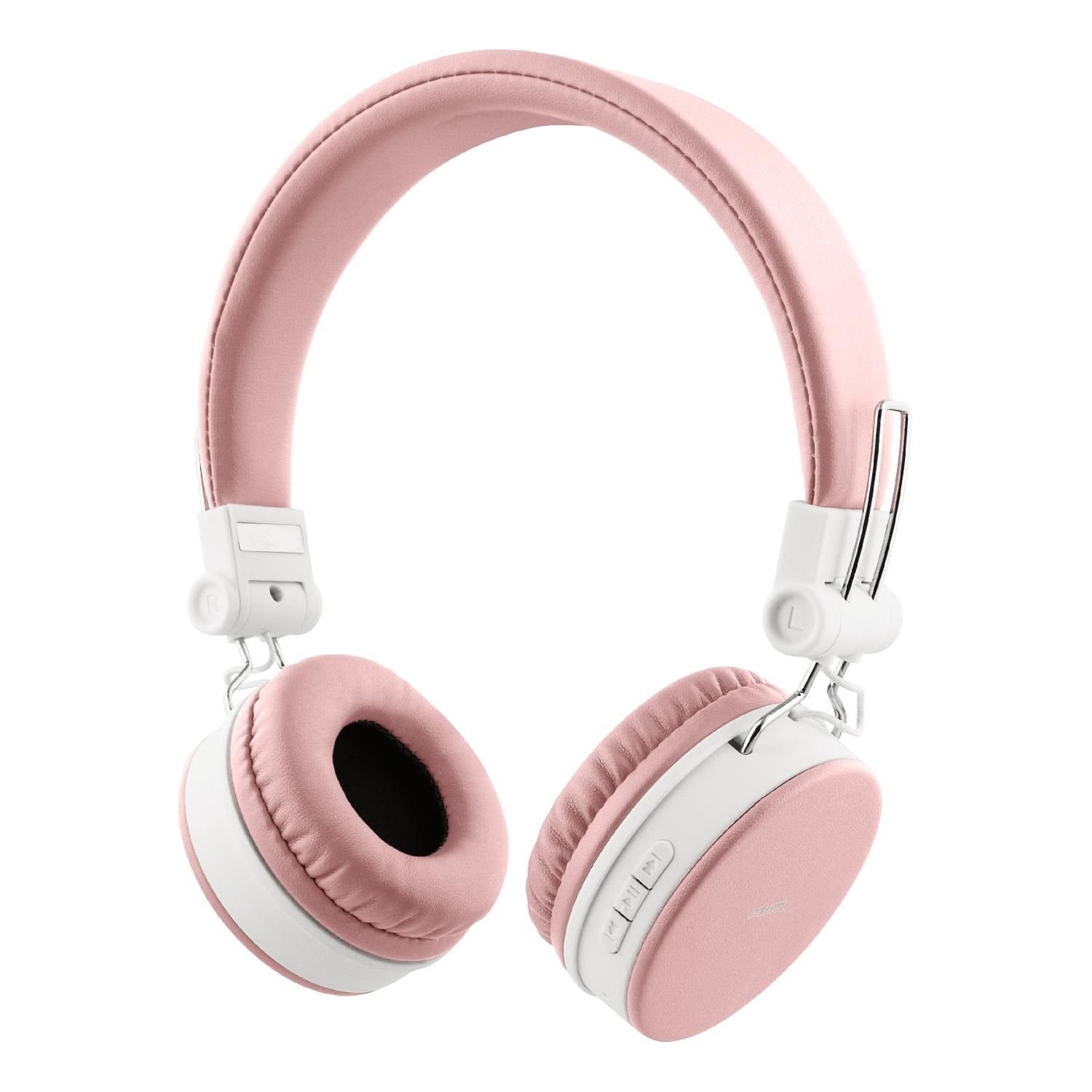 STREETZ Bluetooth Kopfhörer 22Std Spielzeit Kabel Jahre faltbar AUX inkl. Herstellergarantie) pink 5 Kopfhörer bis (Bluetooth, zu