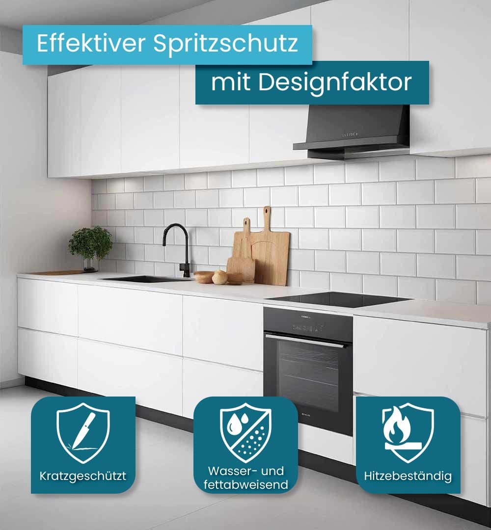 MyMaxxi Küchenrückwand Küchenrückwand selbstklebend Fliesen Wand Spritzschu günstig online kaufen