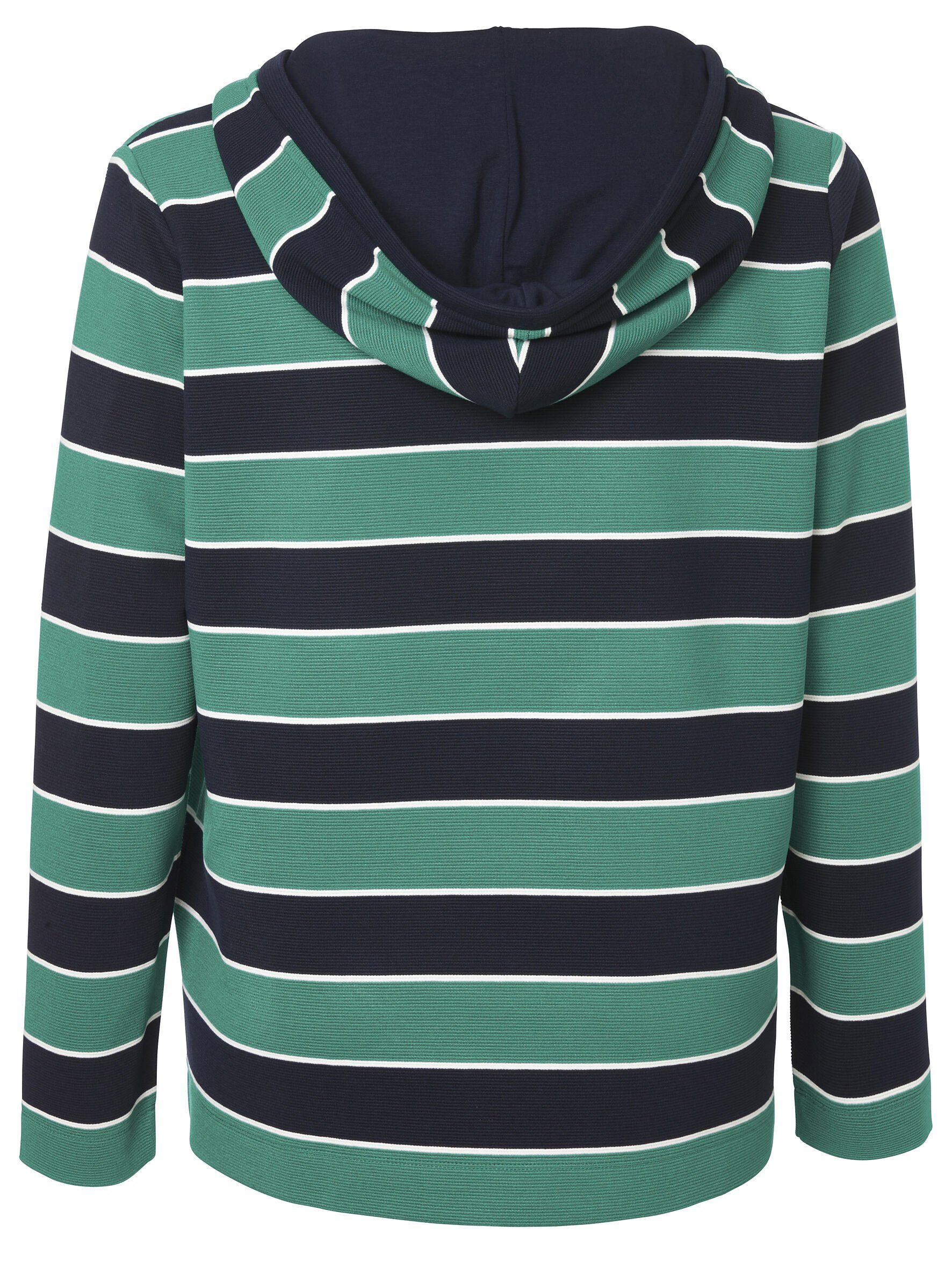 VIA APPIA DUE Sweatshirt Sportives Kapuzensweatshirt mit Glitzerdetails (1- günstig online kaufen