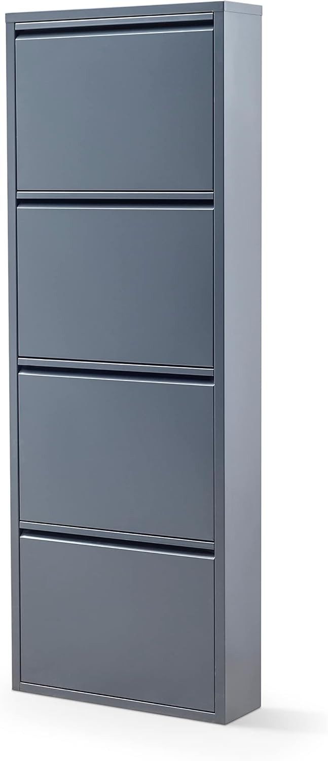 gowoll Schuhschrank Schmal Schuhregal Metall Schuhkipper günstig online kaufen