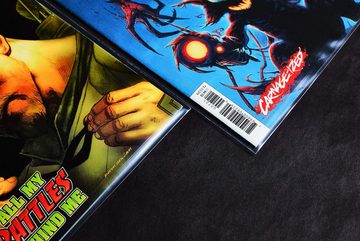 Big Fudge View Cover Manga und 90er Comic Schutzhüllen, 50 Stück, 18,42 x 26,67 cm, Comic Hüllen für Manga und 90er Comics, 50 Stück, 18,42 x 26,67 cm