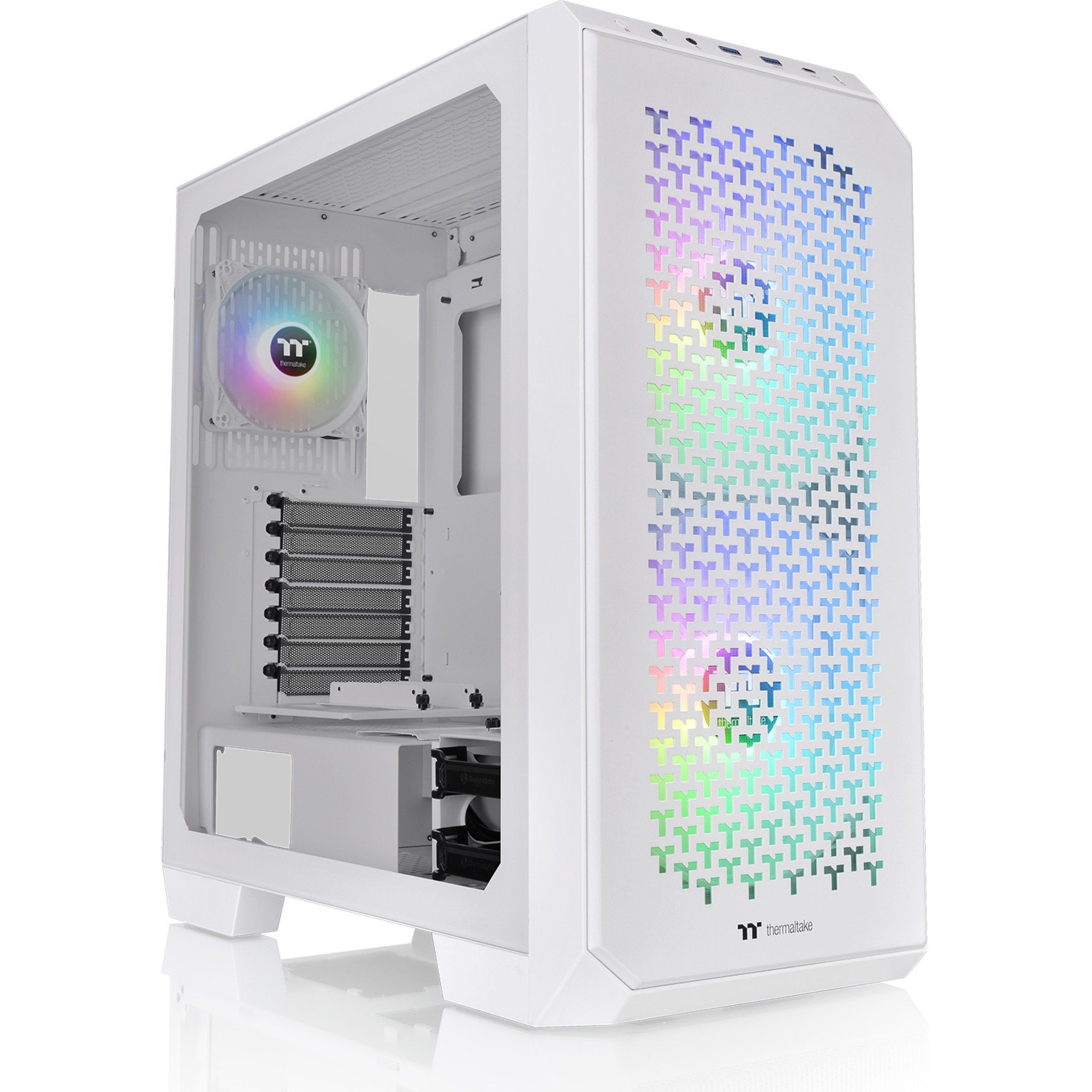 Thermaltake PC-Gehäuse Thermaltake View 300 MX, Tower-Gehäuse, (Tempered