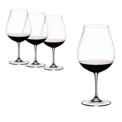 RIEDEL THE WINE GLASS COMPANY Glas Vinum Pinot Noir Neue Welt Weinglas, Kristallglas