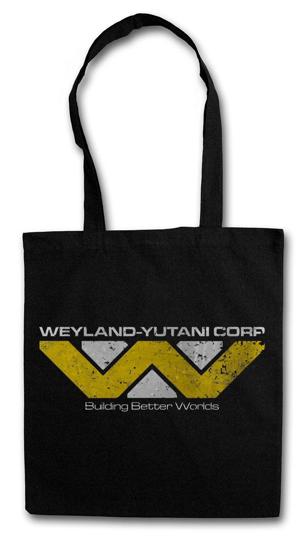 Beuteltasche Weyland Yutani Corp Stofftasche Prometheus USCSS Nostromo Alien Logo