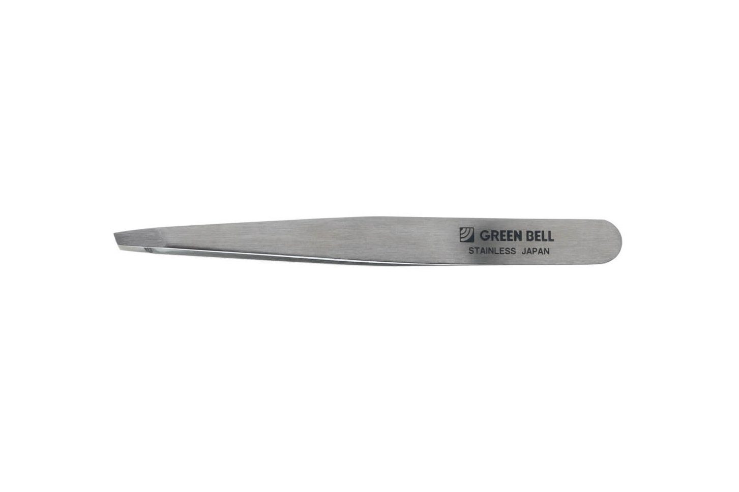 Seki EDGE Pinzette Edelstahl Pinzette SS-513 cm, Qualitätsprodukt 9.5x0.9x1.1 aus Japan schräger Spitze mit handgeschärftes