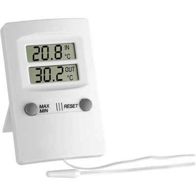 TFA Dostmann Hygrometer Digitales Innen-Außen-Thermometer