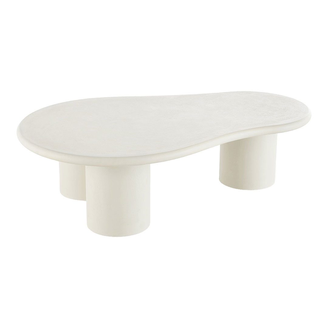 House Nordic Couchtisch Palmera Couchtisch Zement Dekor.