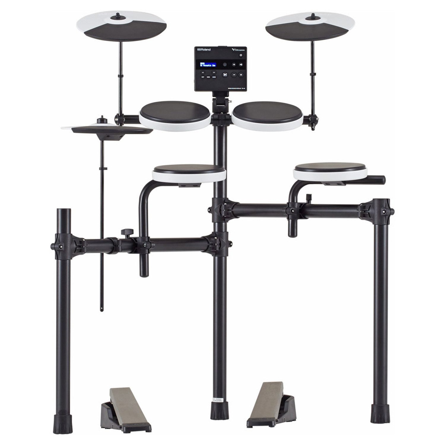 Roland Audio E-Drum Roland E-Drum TD-02K Schlagzeug mit Monitor-Box und Kabel,E-Drum, Digital