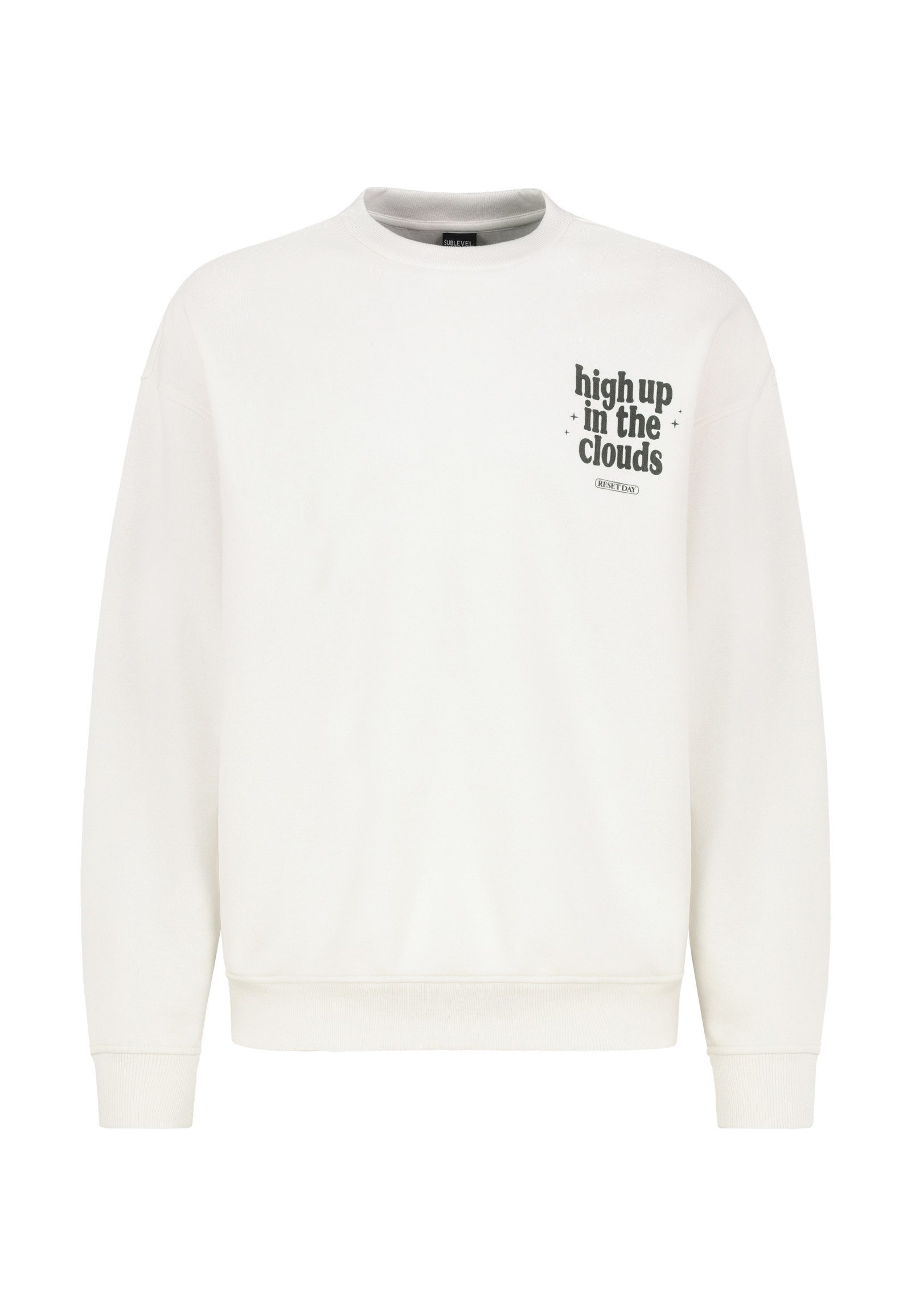 SUBLEVEL Sweatshirt Herren Pullover langarm mit günstig online kaufen