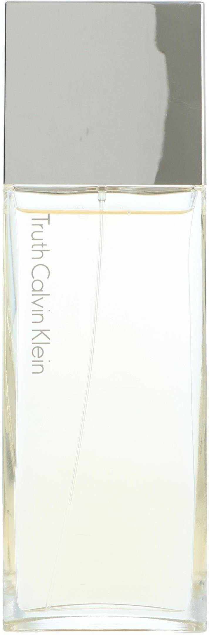 Calvin Klein Eau de Parfum Truth Women, Orientalisch-holziger Duft mit Bergamotte, Pfingstrose und Vanille.