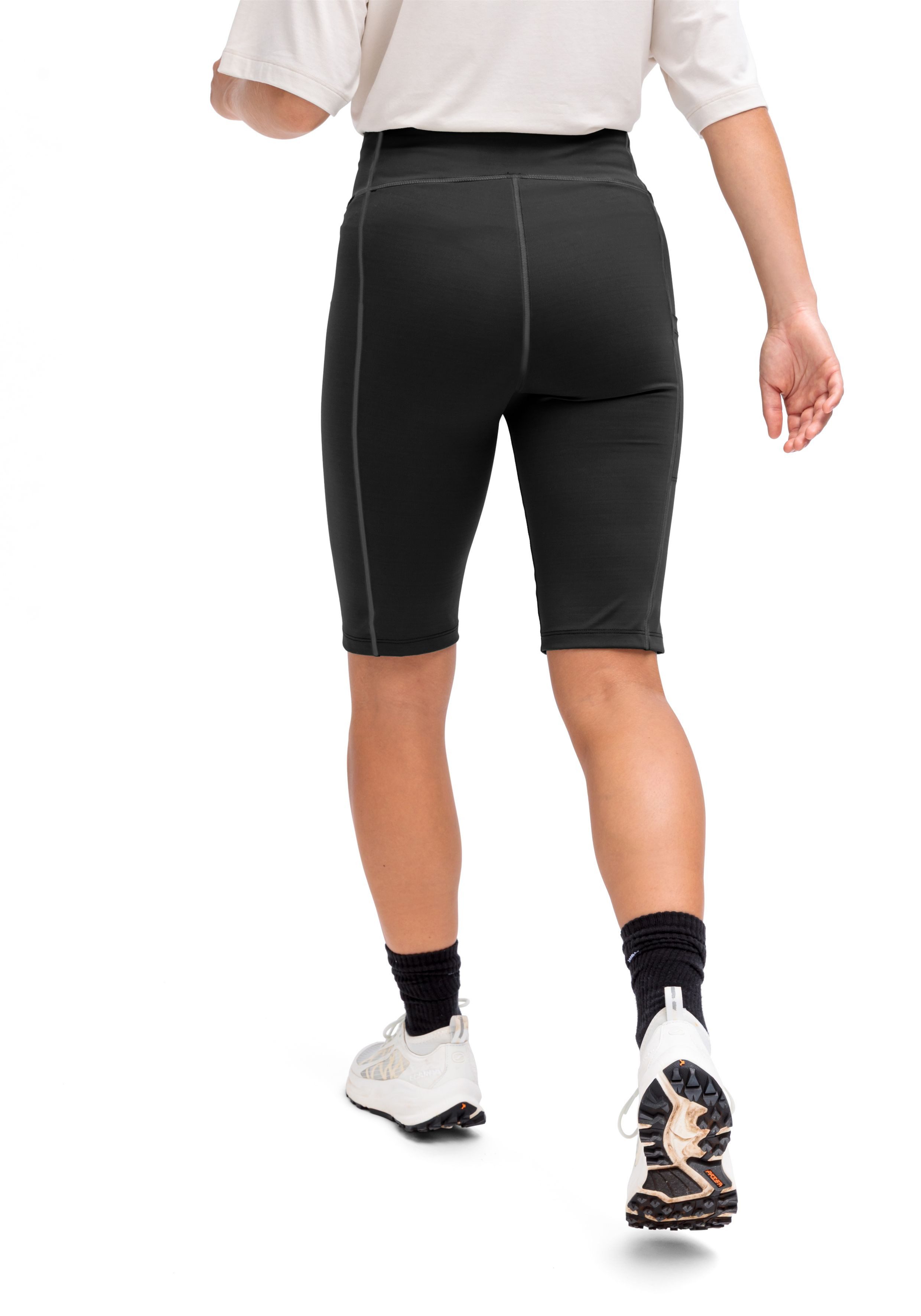 Maier Sports 3/4-Leggings Da-Bermuda Tight el. MS FAV Bermuda Tight W 3/4-Länge, elastischer Sitz, aus Polyamid und Elasthan