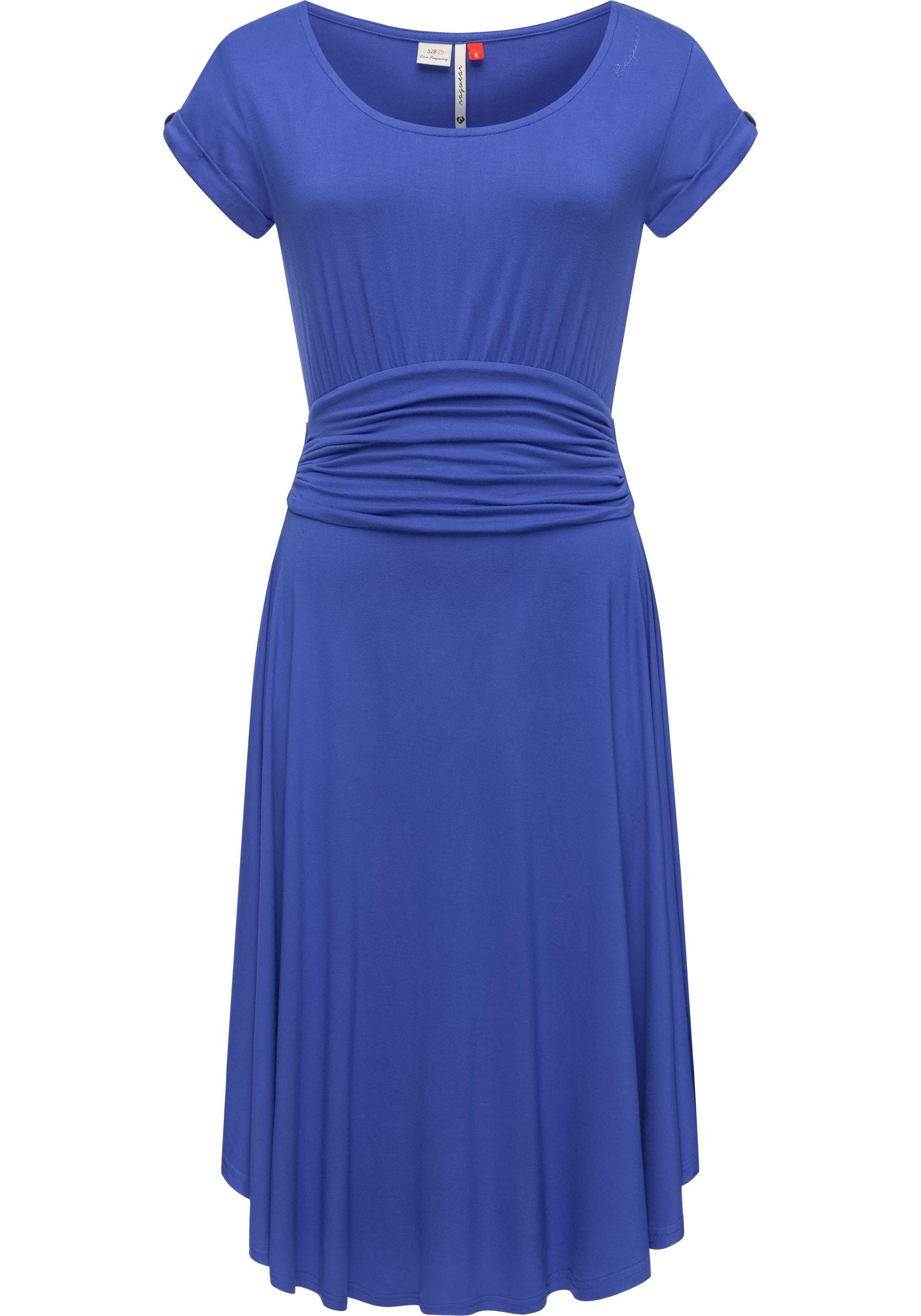 Ragwear Sommerkleid "Yvone Solid", leichtes Jersey-Kleid mit Taillengürtel günstig online kaufen