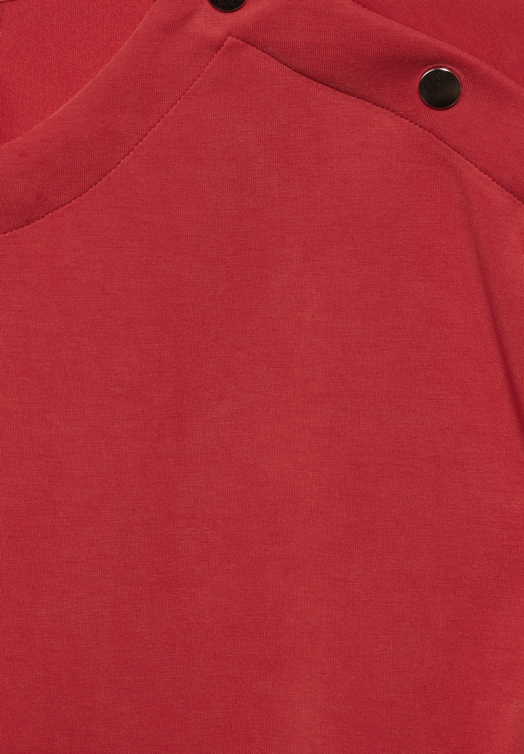 STREET ONE Langarmshirt mit Knopf Details