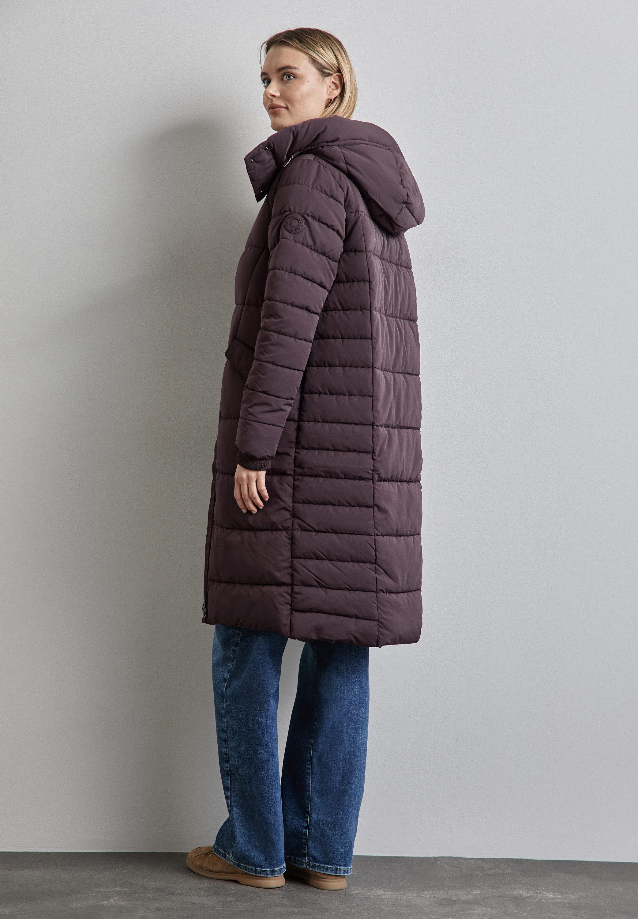 STREET ONE Winterjacke mit abnehmbarer Kapuze günstig online kaufen