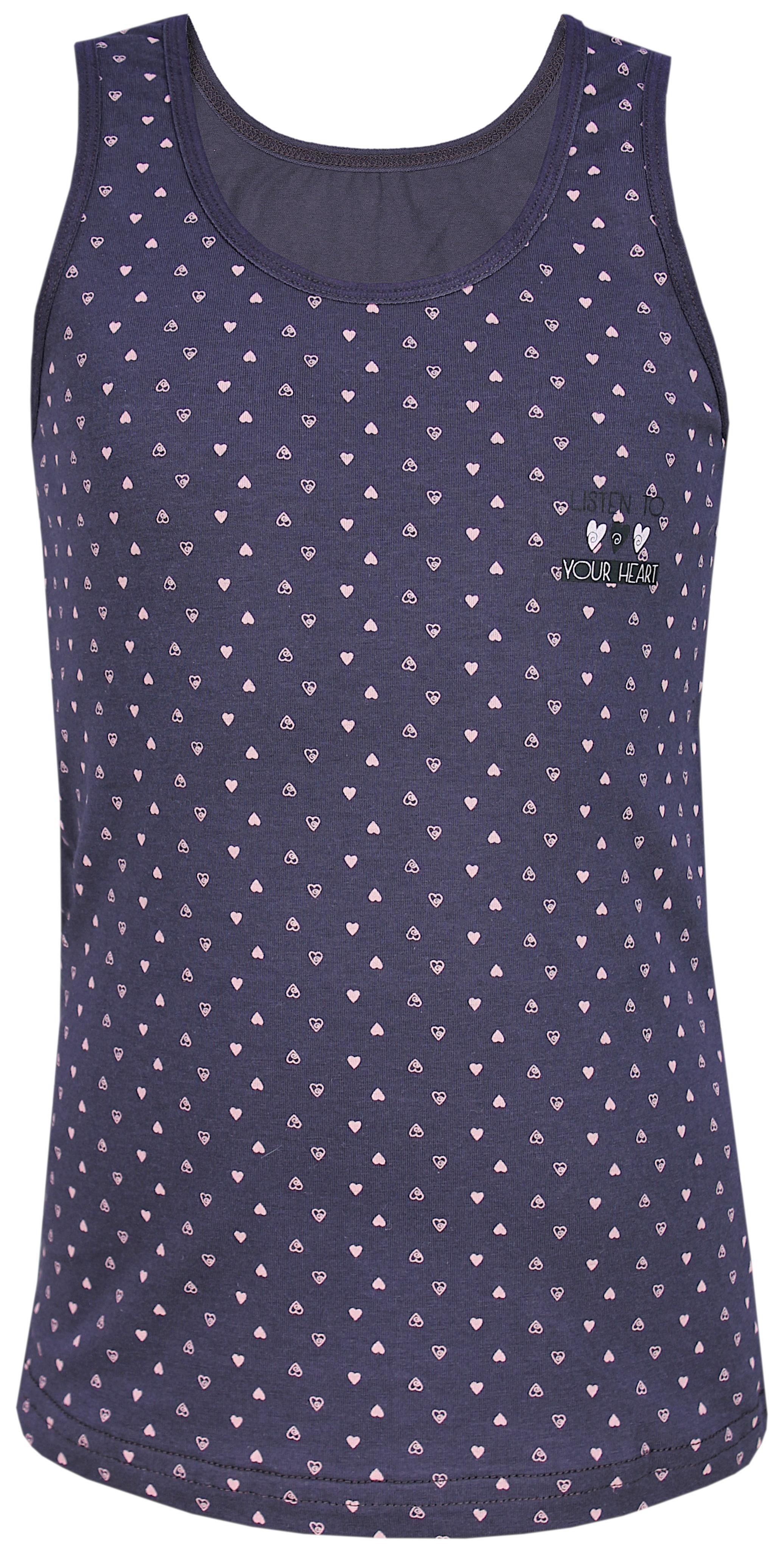TupTam Unterhemd TupTam Mädchen Baumwolle Unterhemd 5er Pack Tank Top Ärmellos Kinder – Bild 5 von 5