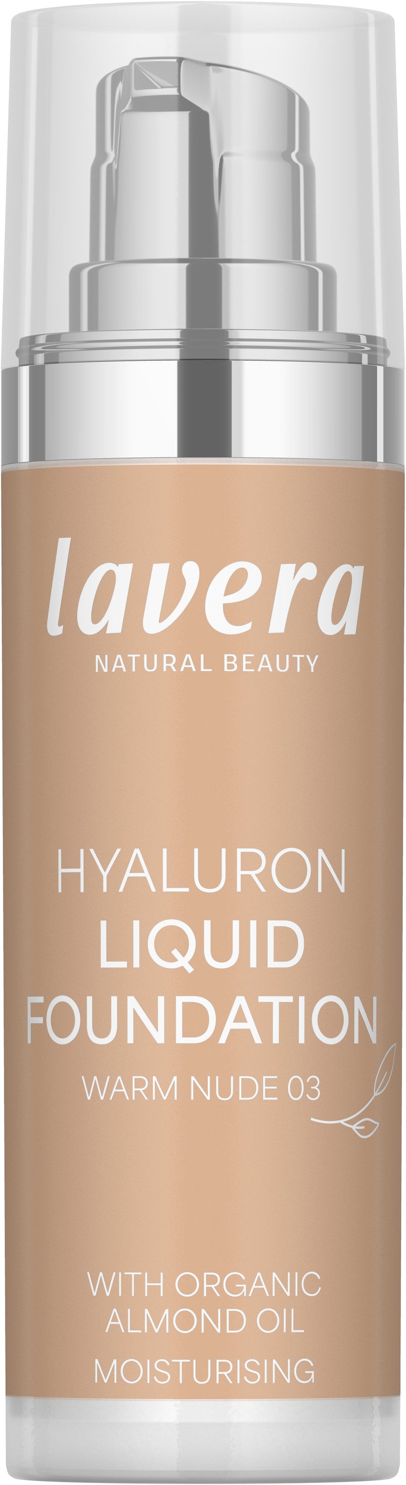 lavera Foundation Hyaluron Liquid Foundation -Cool Honey 04-