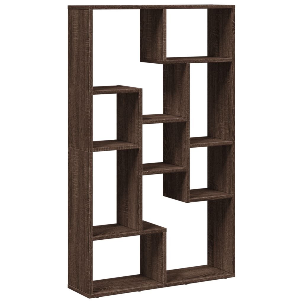 vidaXL Bücherregal Bücherregal Braun Eichen-Optik 72x20x120 günstig online kaufen