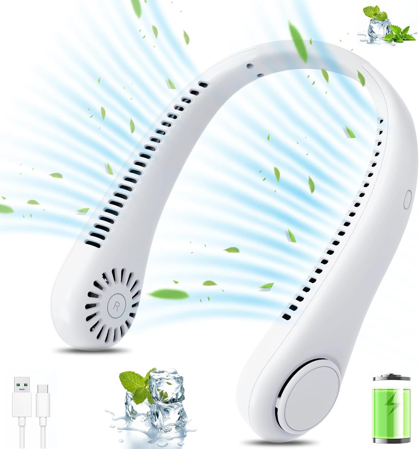 BlingBin Mini USB-Ventilator Hals Ventilator Mini günstig online kaufen