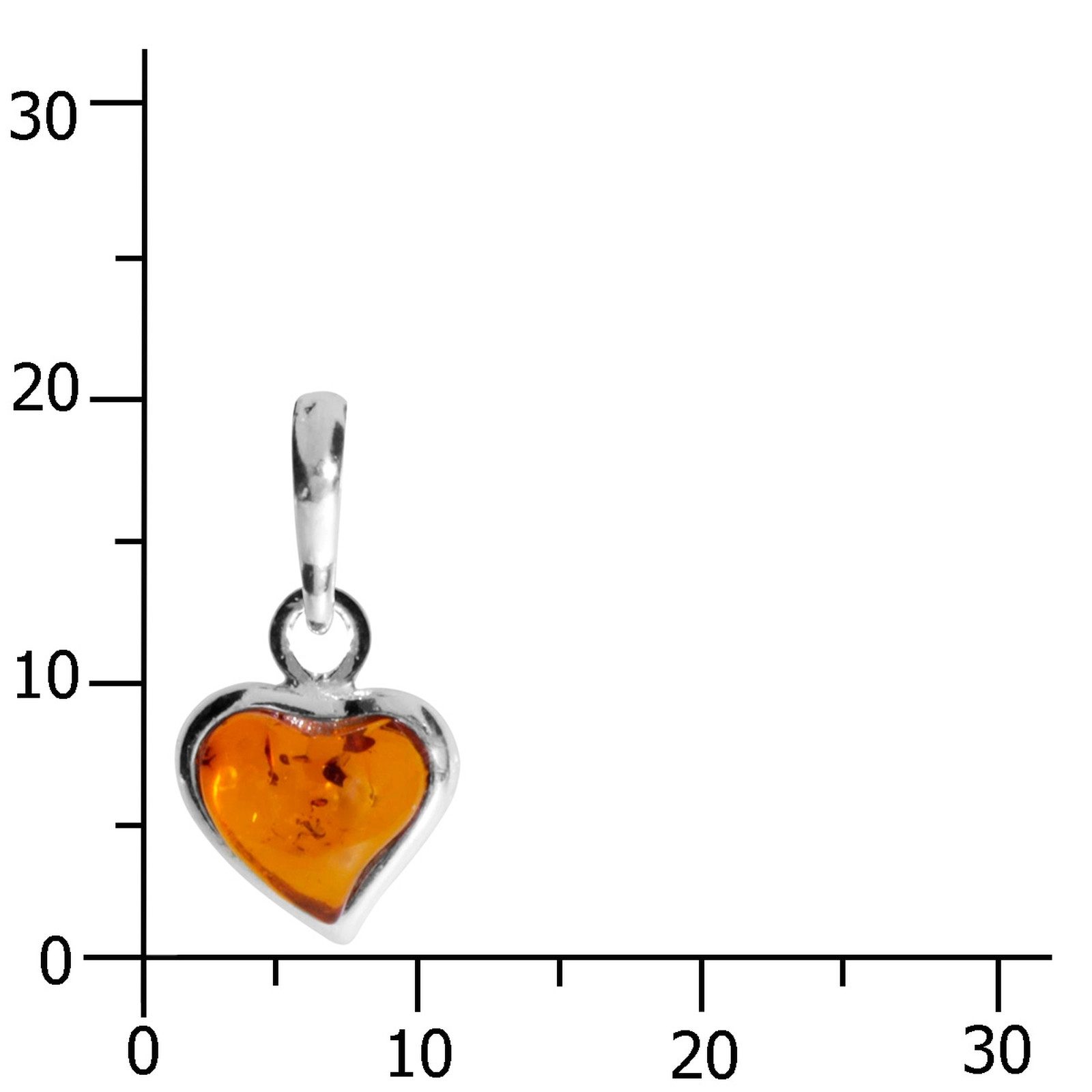 OSTSEE-SCHMUCK Kettenanhänger Ostsee-Schmuck Anhänger kleines Herz günstig online kaufen