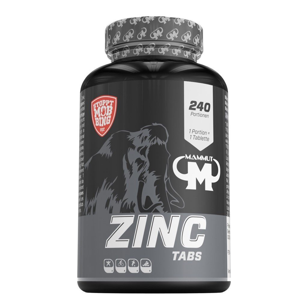 Mammut Nutrition Zinc Tabs - 240 Stück/Dose Tablette, 168 g