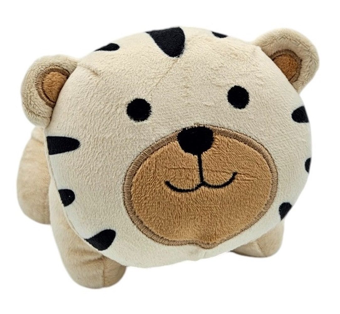 Meinposten Türstopper Giraffe Löwe Elefant Tiger Tiere Türpuffer Creme Braun Grau Boden (1 St)
