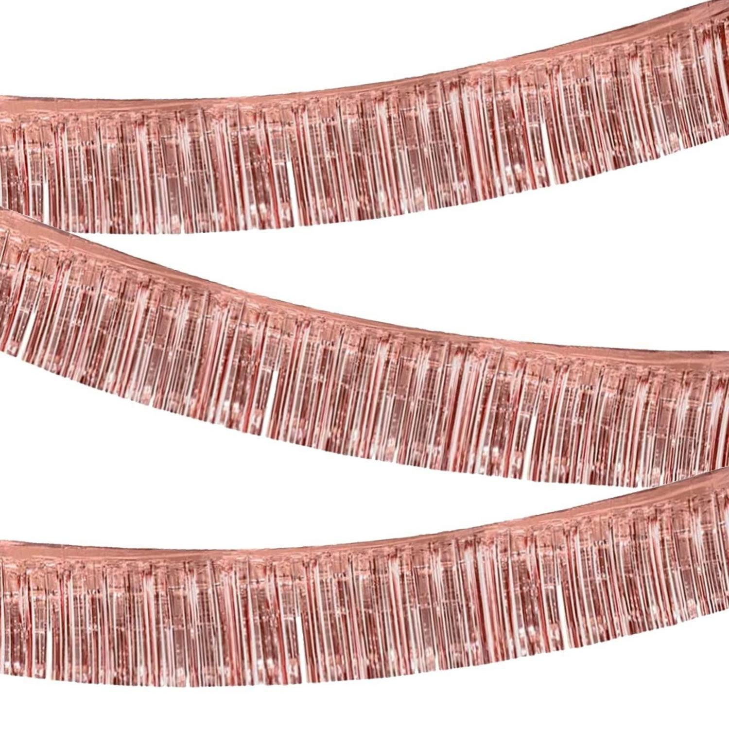 LuxusKollektion Girlanden Lametta-Girlande Roségold 3 Stück