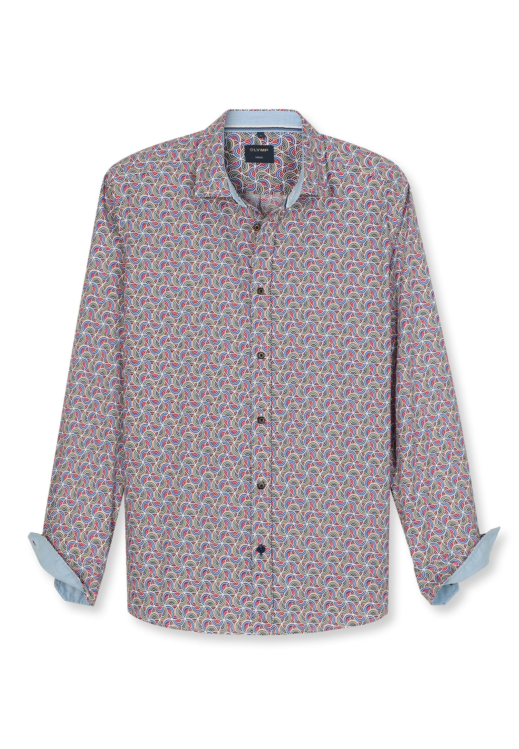 OLYMP Langarmhemd OLYMP Casual, regular fit, Kent