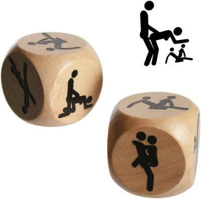 what the shop Erotik-Spiel, Liebes-Würfel Kamasutra aus Holz