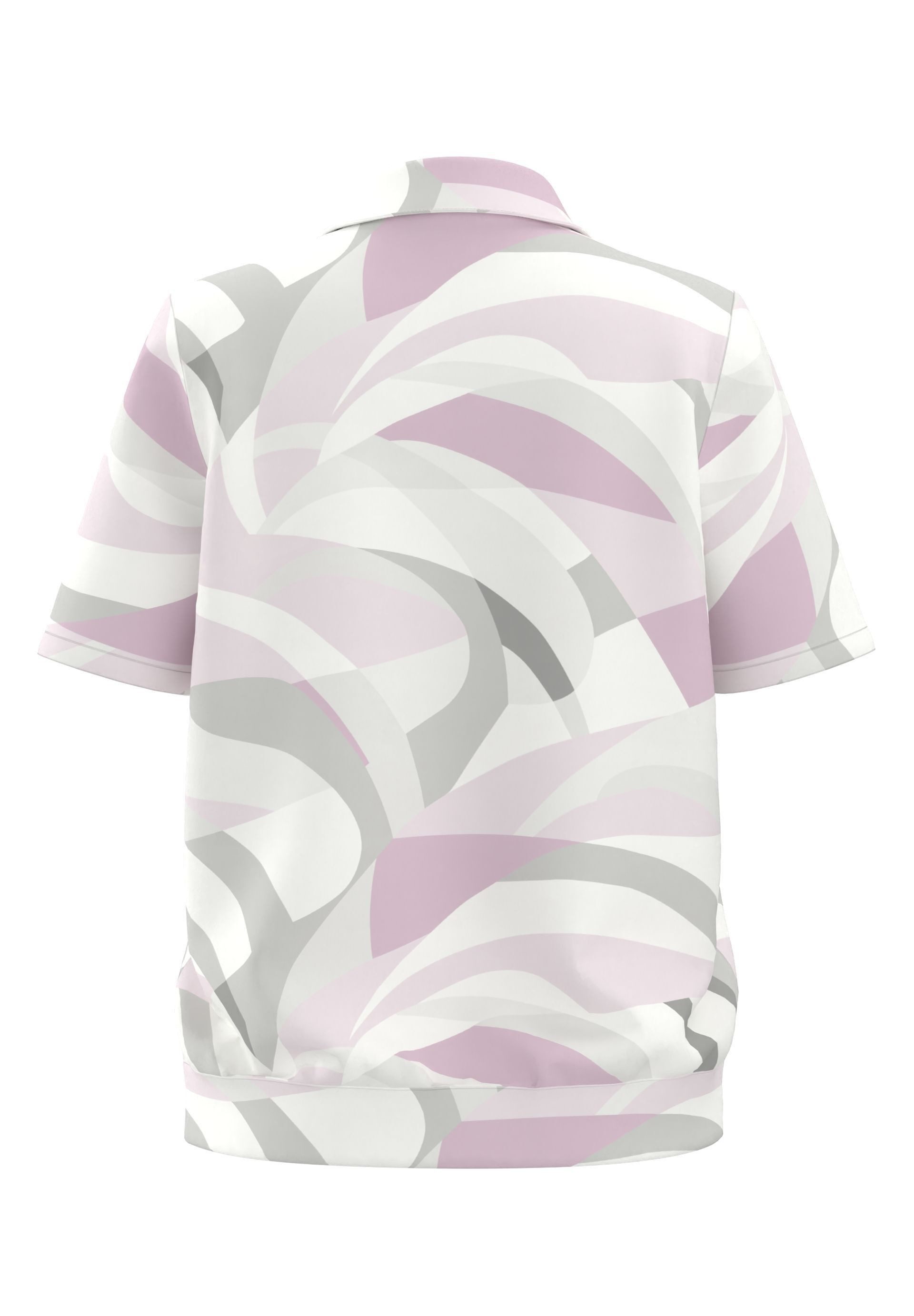 FRANK WALDER T-Shirt mit Knopfleiste